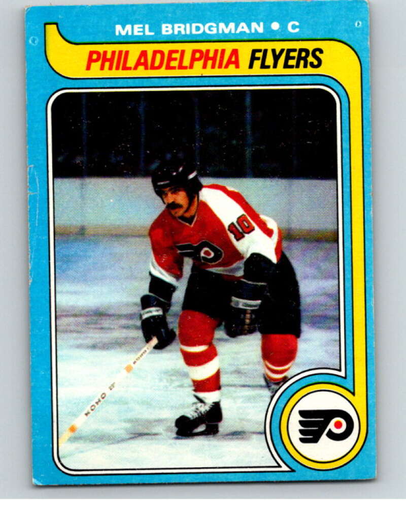 1979-80 Topps #201 Mel Bridgman Philadelphia Flyers V81838 Image 1