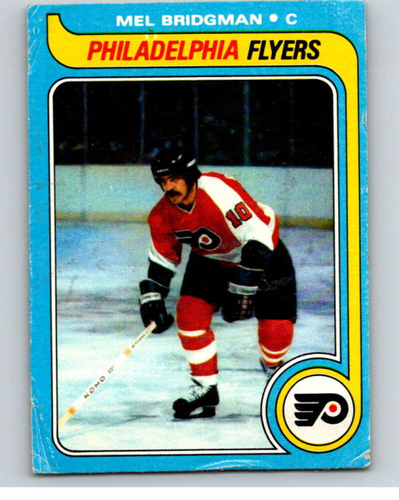 1979-80 Topps #201 Mel Bridgman Philadelphia Flyers V81840 Image 1