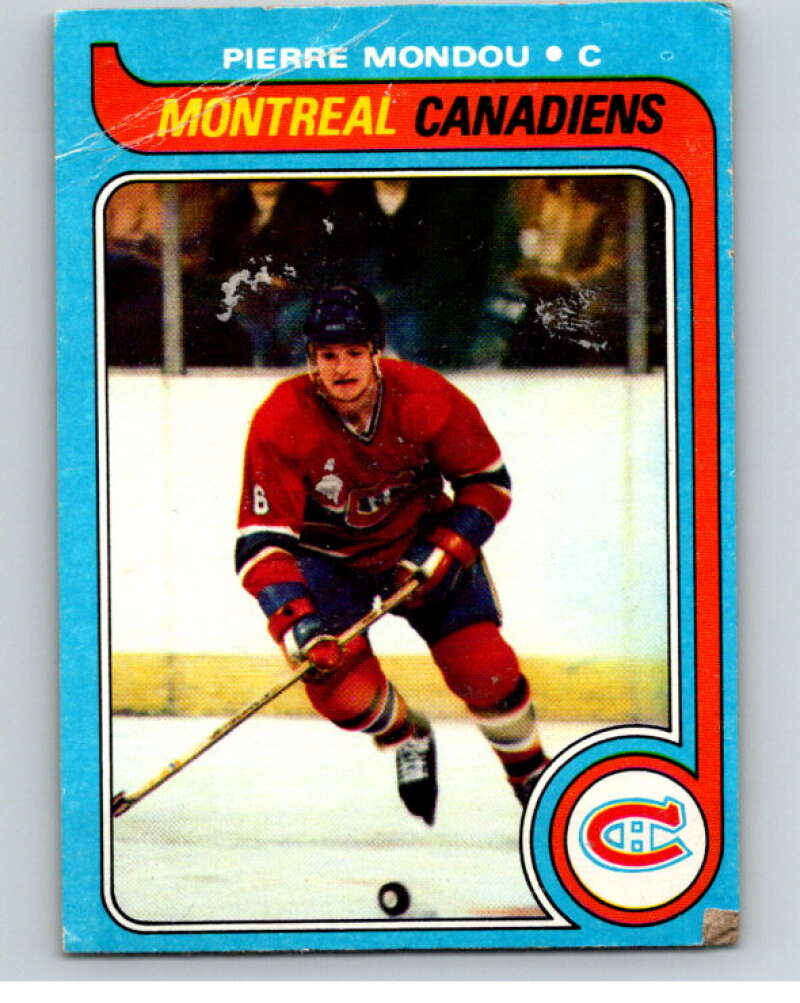 1979-80 Topps #211 Pierre Mondou Montreal Canadiens V81871 Image 1