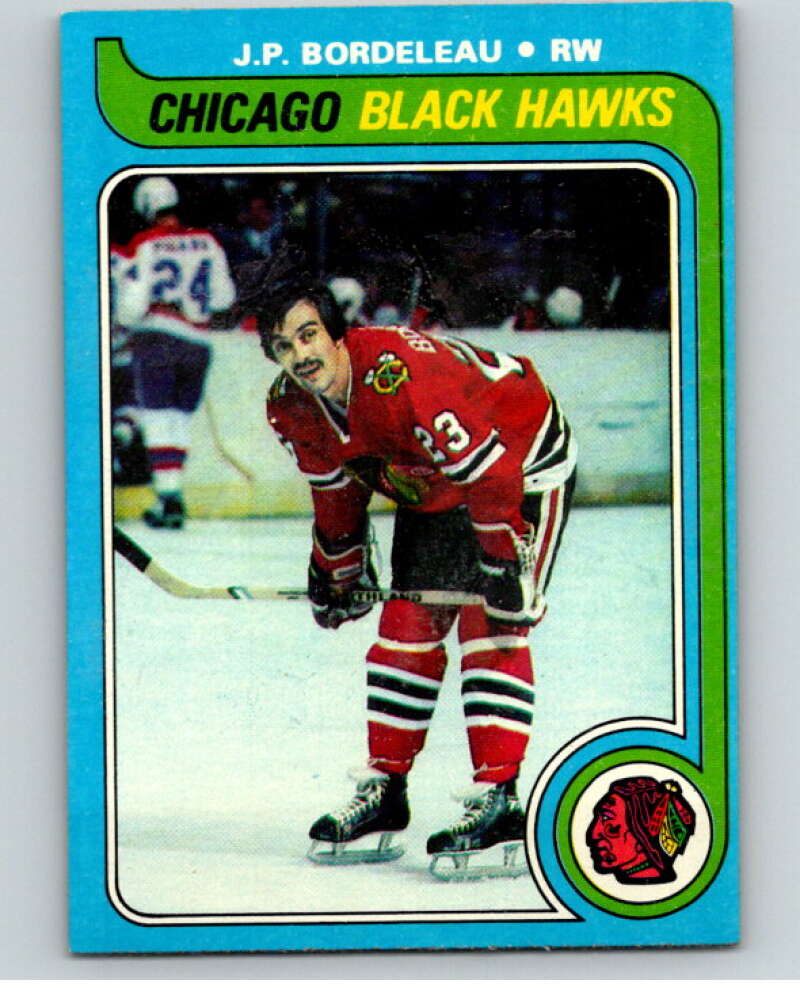 1979-80 Topps #212 J.P. Bordeleau Chicago Blackhawks V81875 Image 1