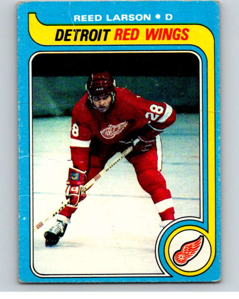 1979-80 Topps #213 Reed Larson Detroit Red Wings V81878 Image 1
