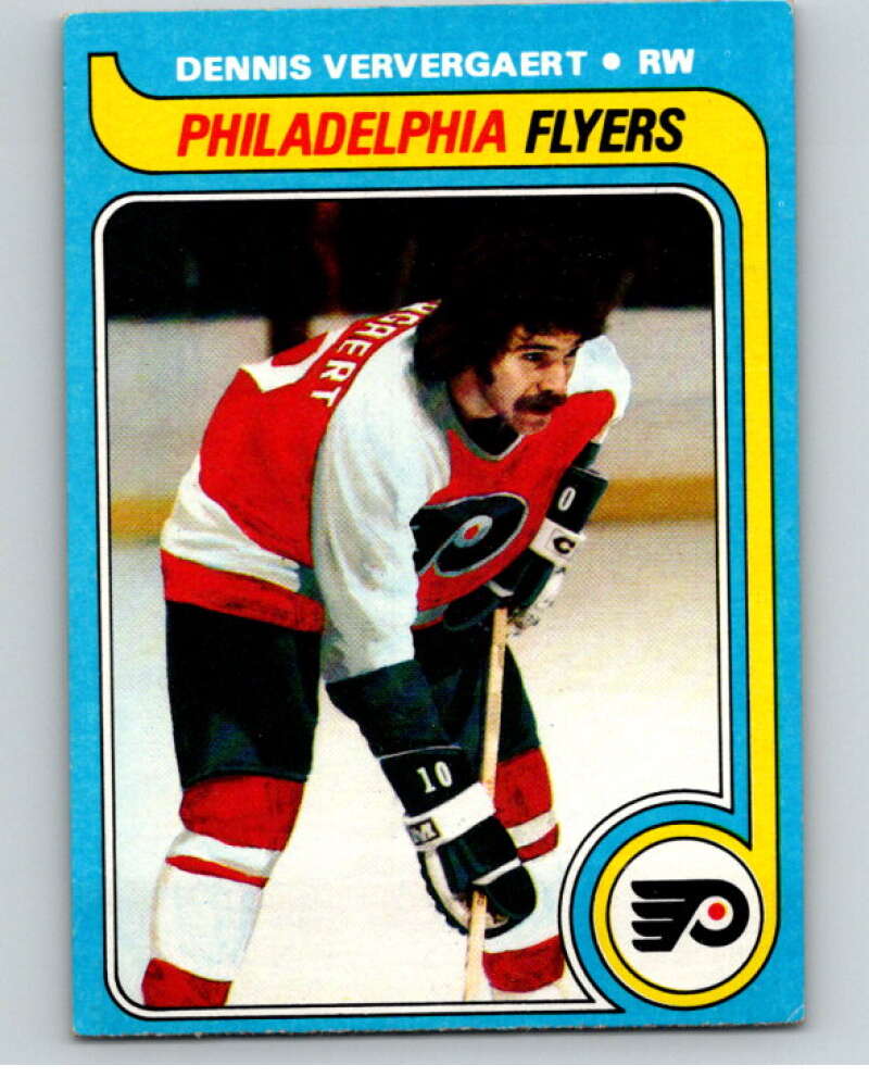 1979-80 Topps #214 Dennis Ververgaert Philadelphia Flyers V81880 Image 1