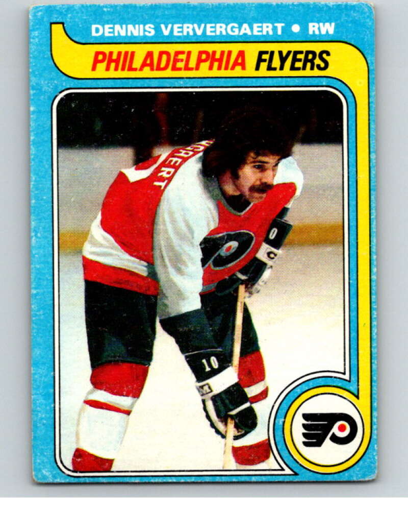 1979-80 Topps #214 Dennis Ververgaert Philadelphia Flyers V81881 Image 1