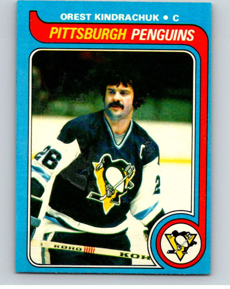 1979-80 Topps #218 Orest Kindrachuk Pittsburgh Penguins V81892 Image 1
