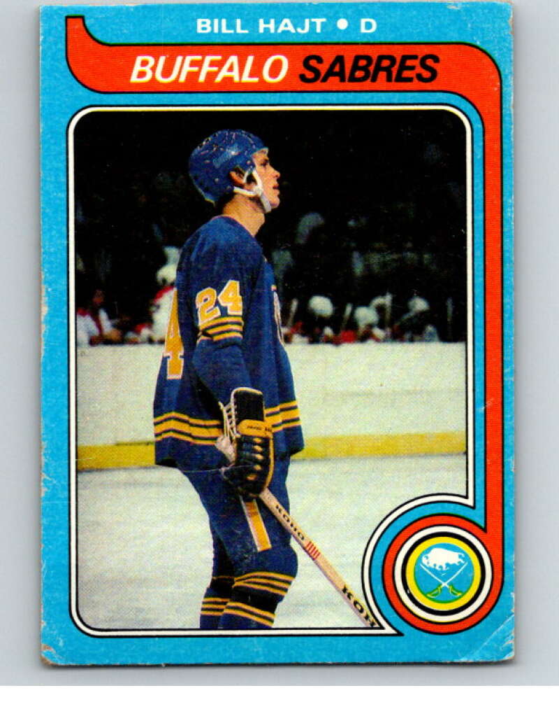 1979-80 Topps #221 Bill Hajt Buffalo Sabres V81902 Image 1