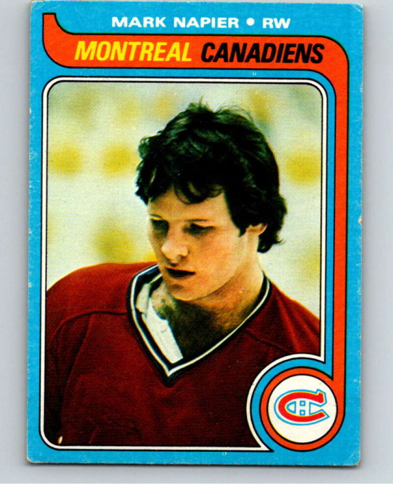 1979-80 Topps #222 Mark Napier Montreal Canadiens V81906 Image 1