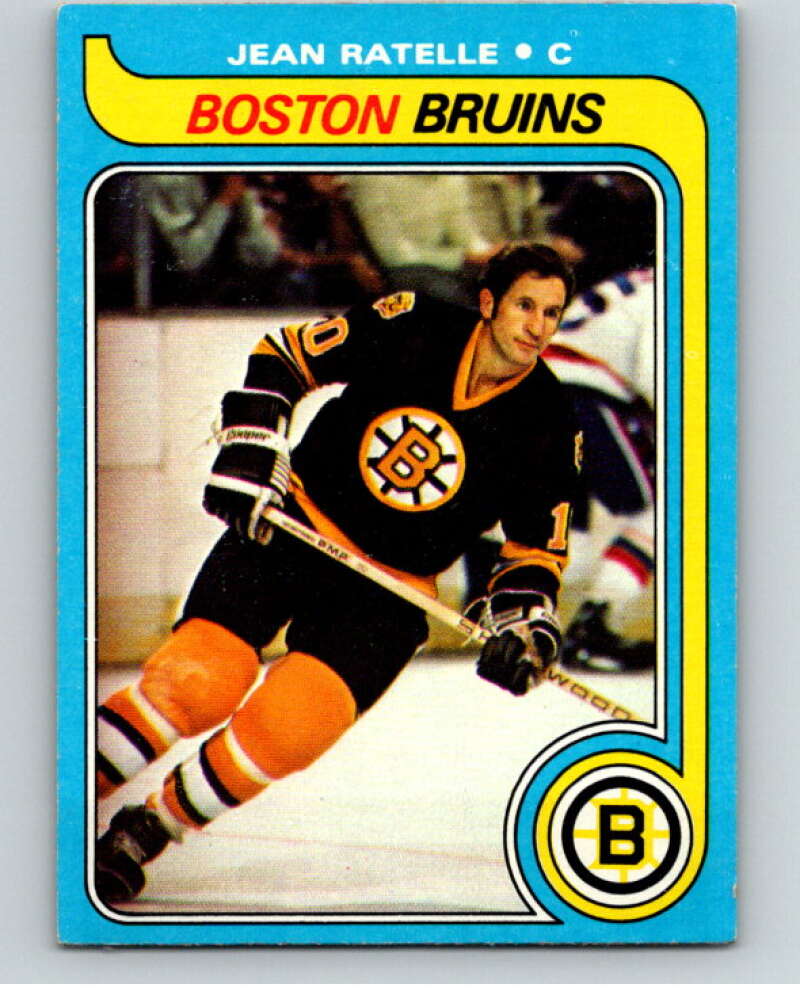 1979-80 Topps #225 Jean Ratelle Boston Bruins V81913 Image 1