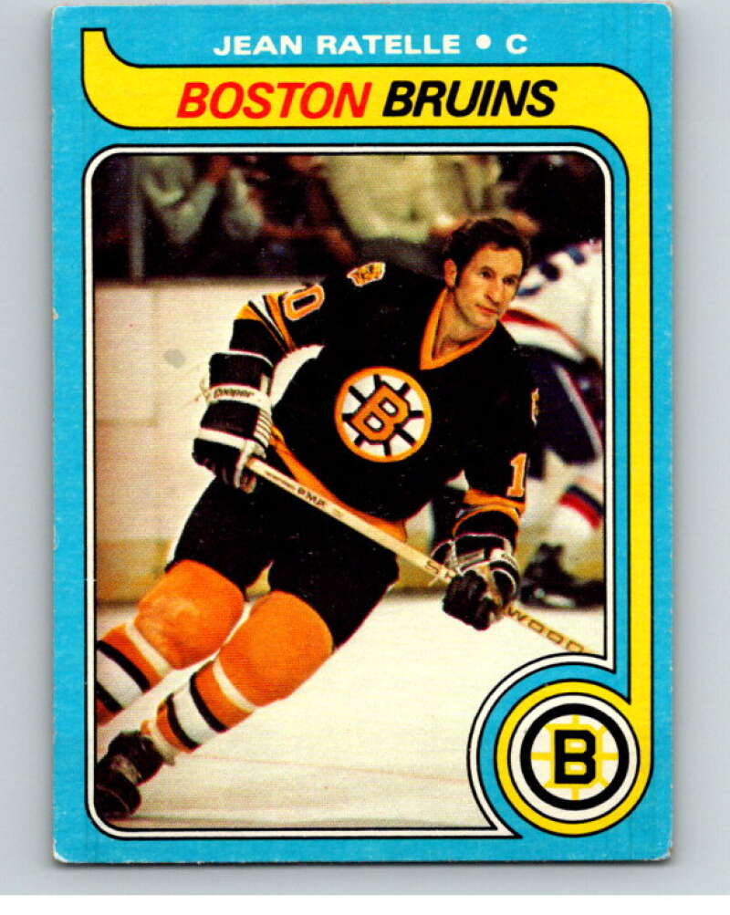 1979-80 Topps #225 Jean Ratelle Boston Bruins V81914 Image 1