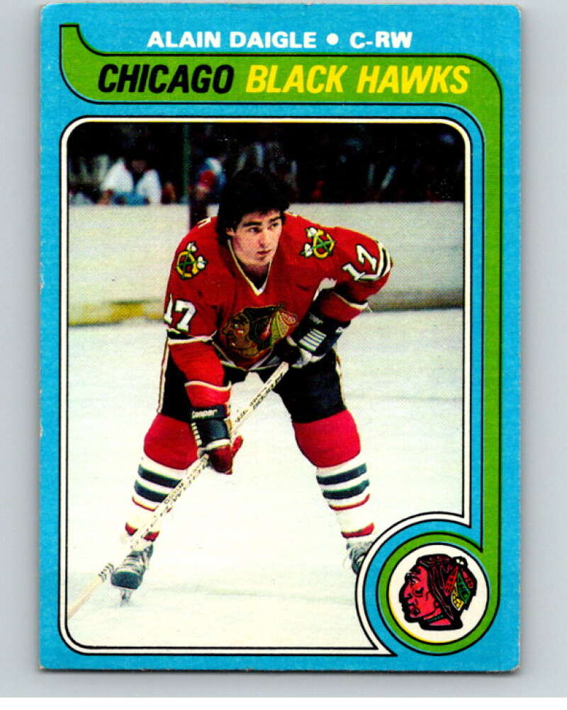 1979-80 Topps #227 Alain Daigle Chicago Blackhawks V81919 Image 1
