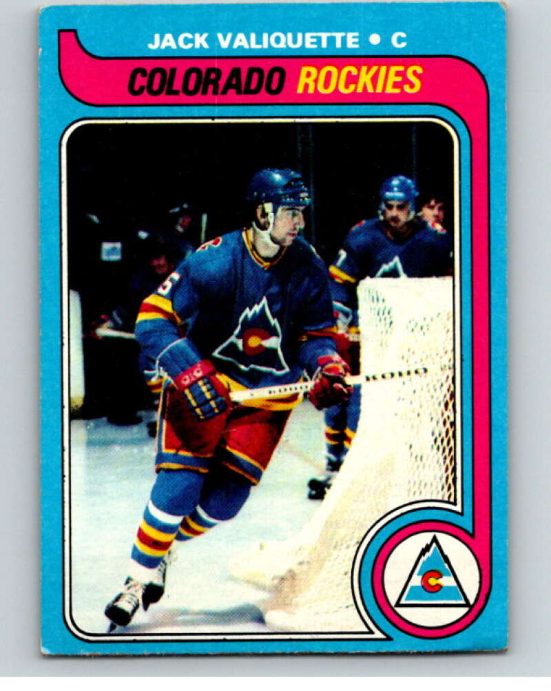 1979-80 Topps #229 Jack Valiquette Colorado Rockies V81923 Image 1