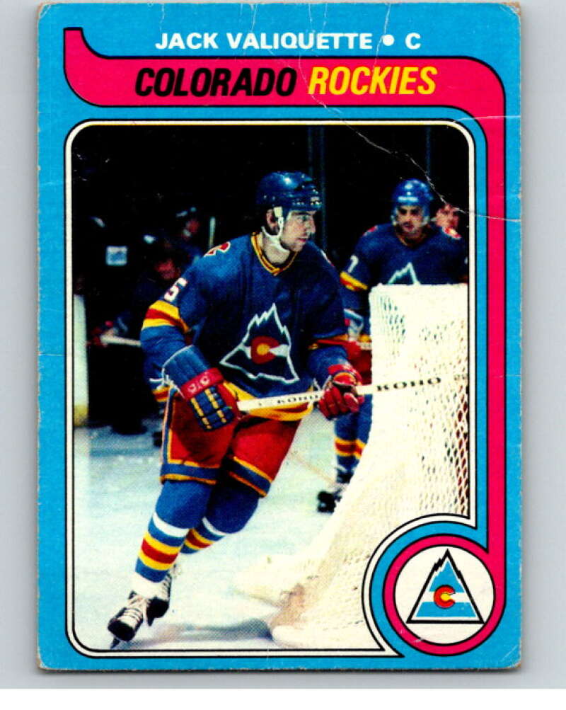 1979-80 Topps #229 Jack Valiquette Colorado Rockies V81924 Image 1