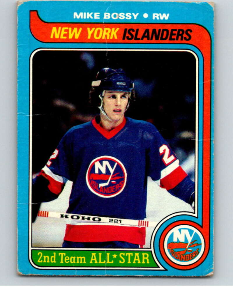 1979-80 Topps #230 Mike Bossy AS New York Islanders V81925 Image 1