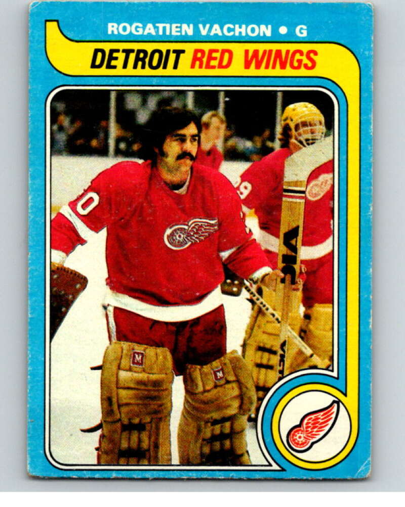 1979-80 Topps #235 Rogie Vachon Detroit Red Wings V81946 Image 1