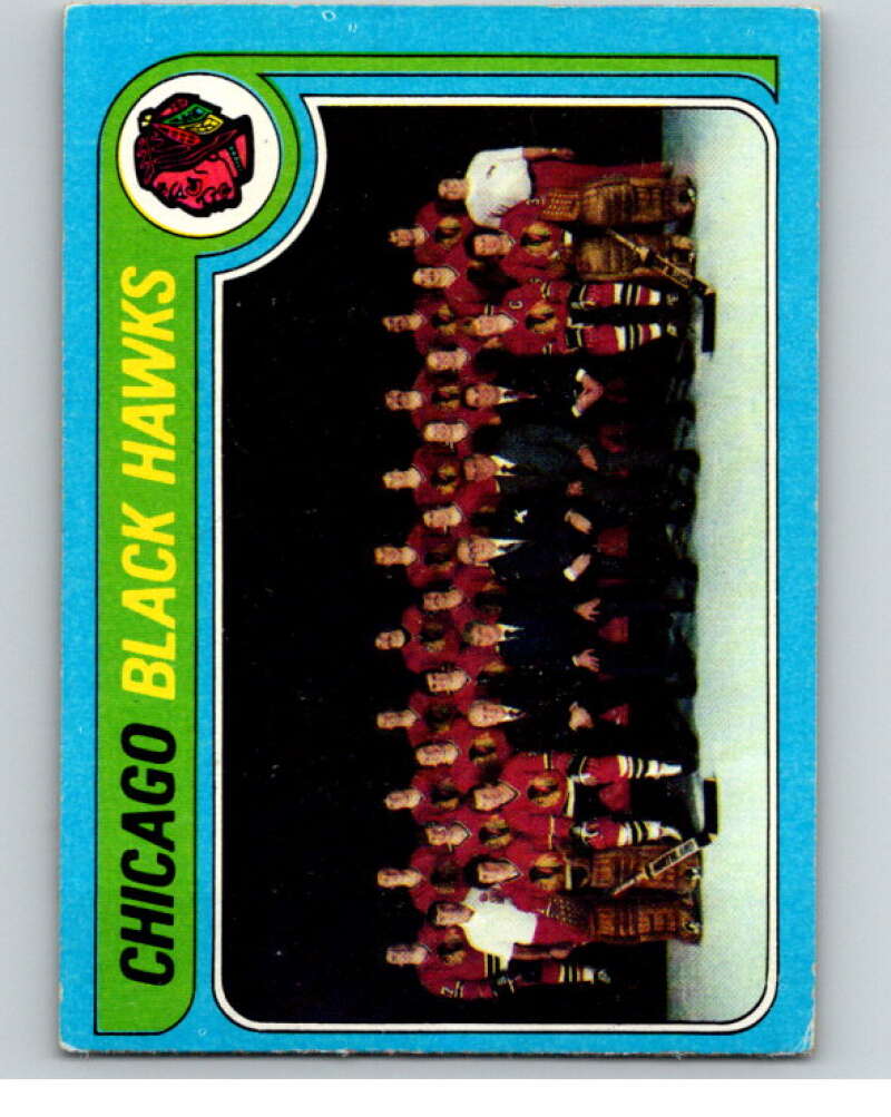 1979-80 Topps #247 Blackhawks TC Chicago Blackhawks V81974 Image 1