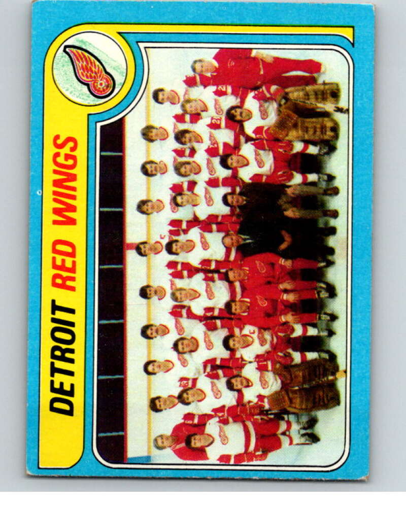 1979-80 Topps #249 Red Wings TC Detroit Red Wings V81980 Image 1