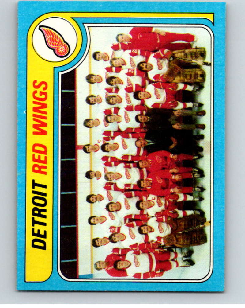 1979-80 Topps #249 Red Wings TC Detroit Red Wings V81981 Image 1