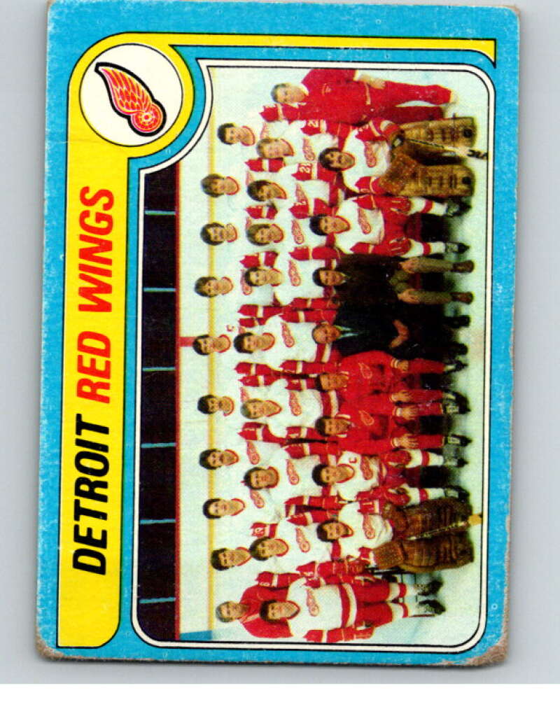 1979-80 Topps #249 Red Wings TC Detroit Red Wings V81982 Image 1