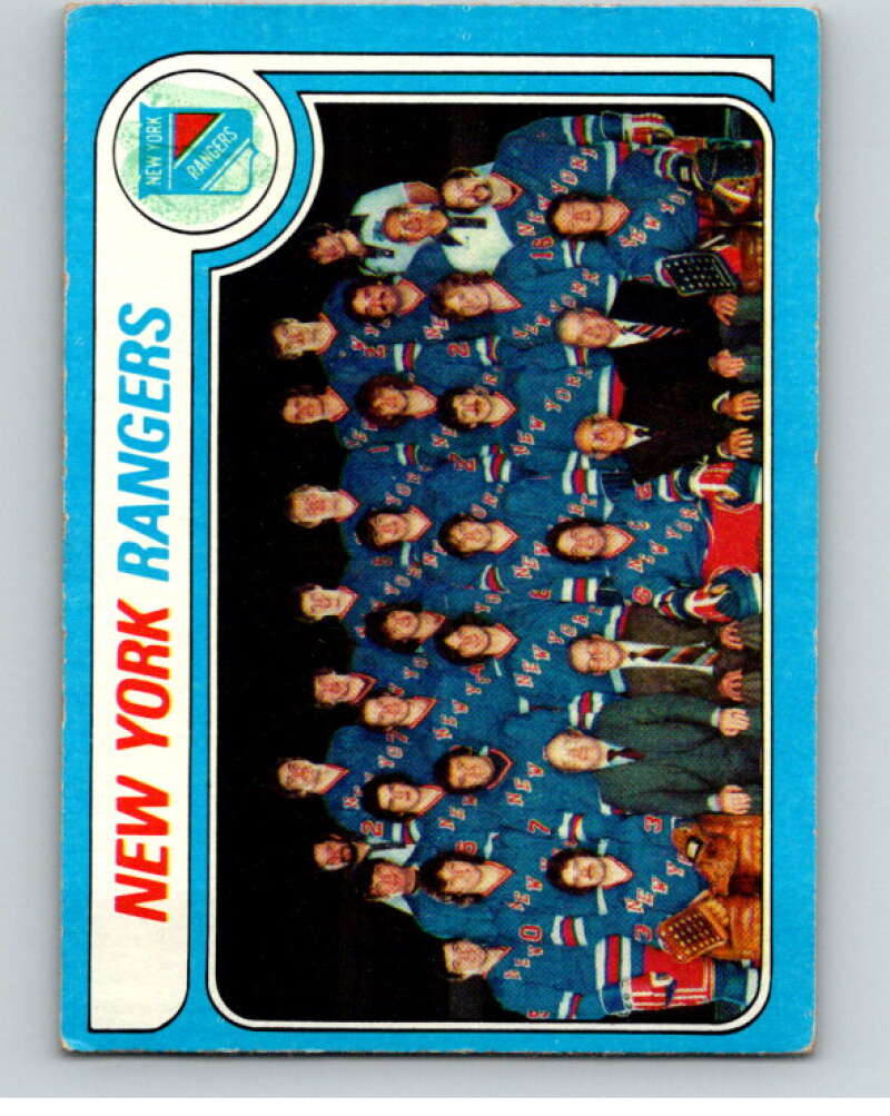1979-80 Topps #254 Rangers TC New York Rangers V81993 Image 1