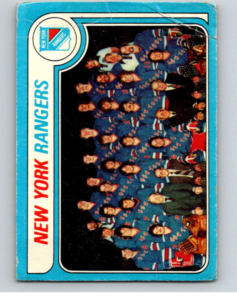 1979-80 Topps #254 Rangers TC New York Rangers V81995 Image 1