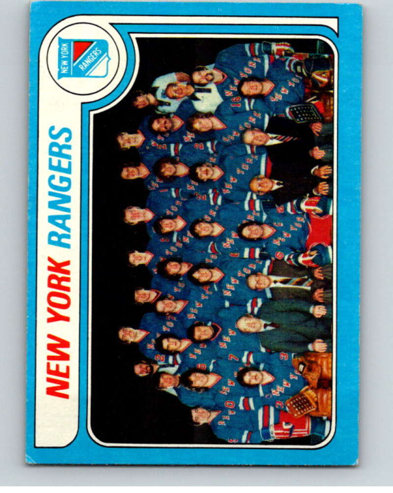 1979-80 Topps #254 Rangers TC New York Rangers V81996 Image 1