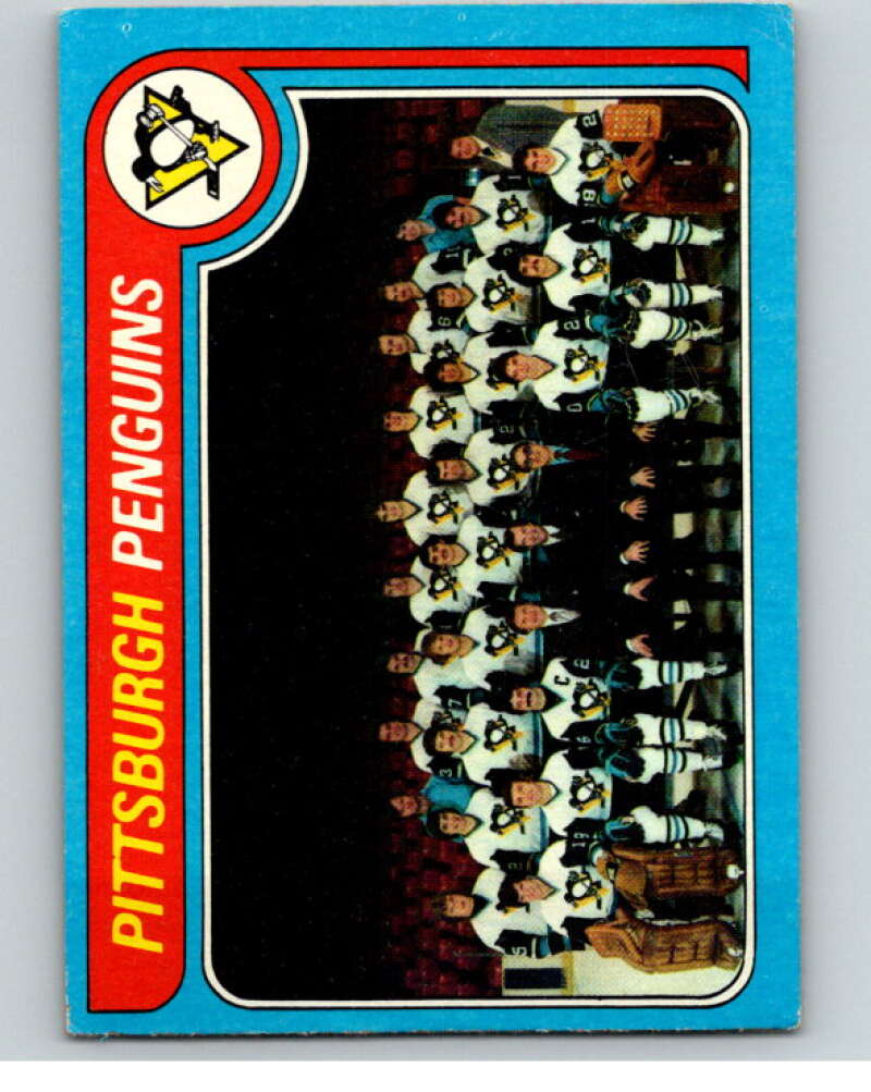 1979-80 Topps #256 Penguins TC Pittsburgh Penguins V82003 Image 1