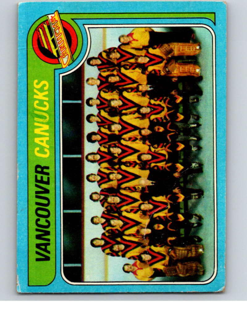 1979-80 Topps #259 Canucks TC Vancouver Canucks V82012 Image 1