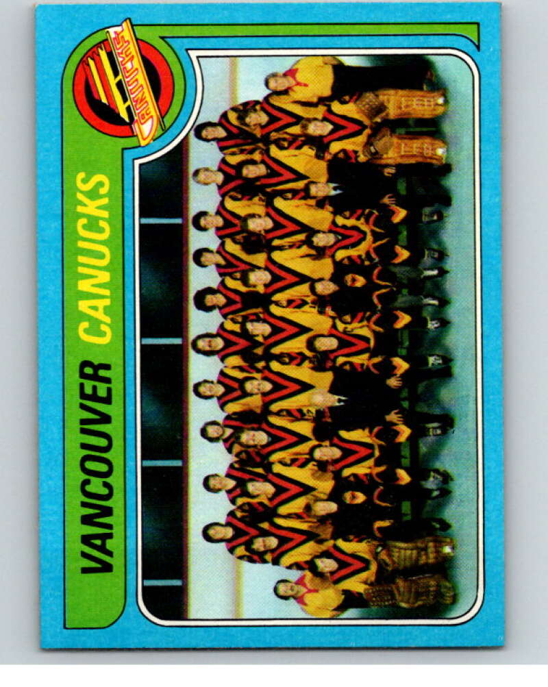 1979-80 Topps #259 Canucks TC Vancouver Canucks V82013 Image 1