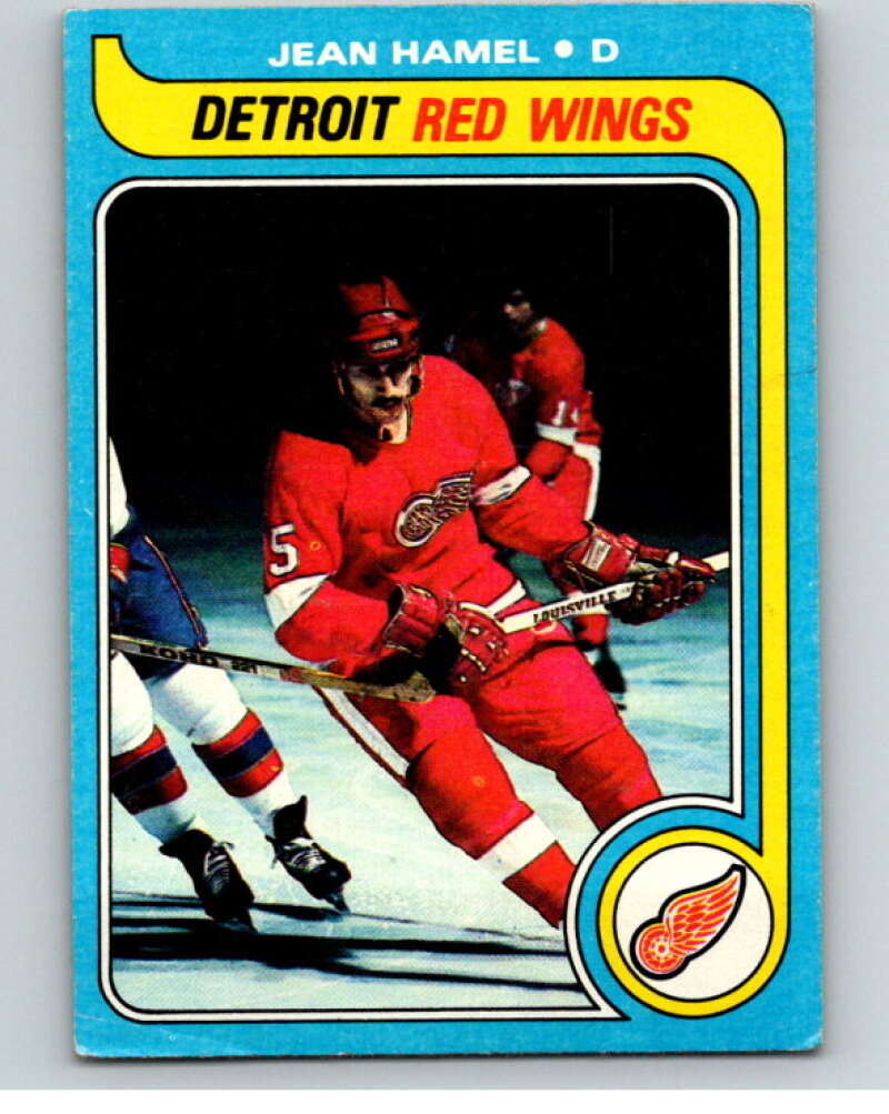 1979-80 Topps #262 Jean Hamel Detroit Red Wings V82022 Image 1
