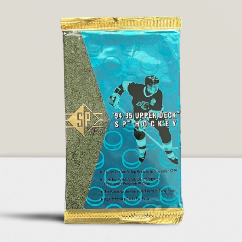 1994-95 Upper Deck SP Hockey Hobby Pack - Iginla Rookies, Gretzky & more. Image 1