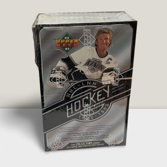 1992-93 Upper Deck Low Series Hockey Hobby Box - 36 Packs Per Box Image 1