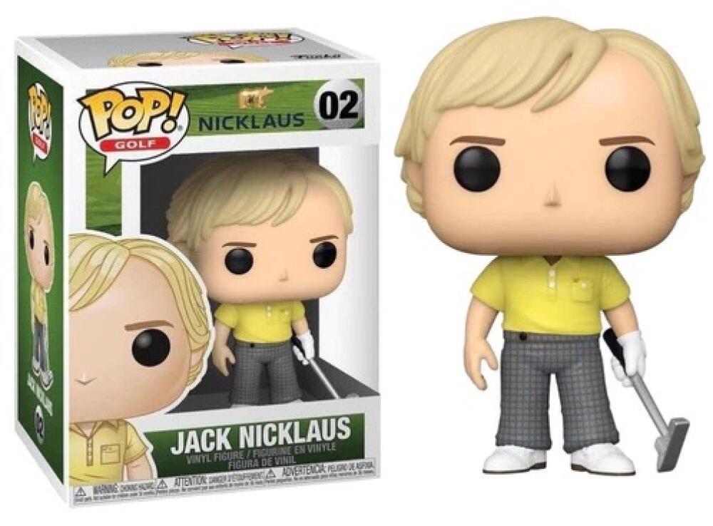 Funko Pop - 02 PGA Golf - Jack Nicklaus Green Outfit Vinyl Figure Image 1