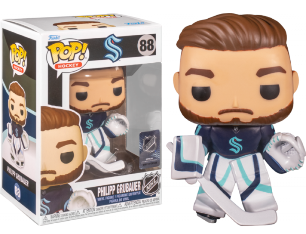 Funko Pop - NHL 88 Philipp Grubauer Seattle Kraken Vinyl Figure Image 1