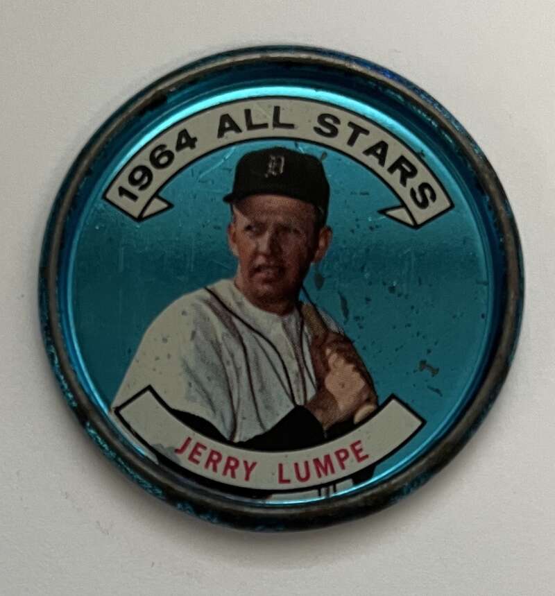1964 Topps Coins Baseball #124 Jerry Lumpe AS Detroit Tigers V82031 Image 1