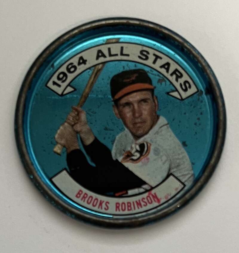 1964 Topps Coins Baseball #125 Brooks Robinson AS  Baltimore Orioles  V82032 Image 1