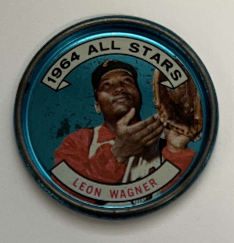 1964 Topps Coins Baseball #130 Leon Wagner AS Cleveland Indians V82035 Image 1