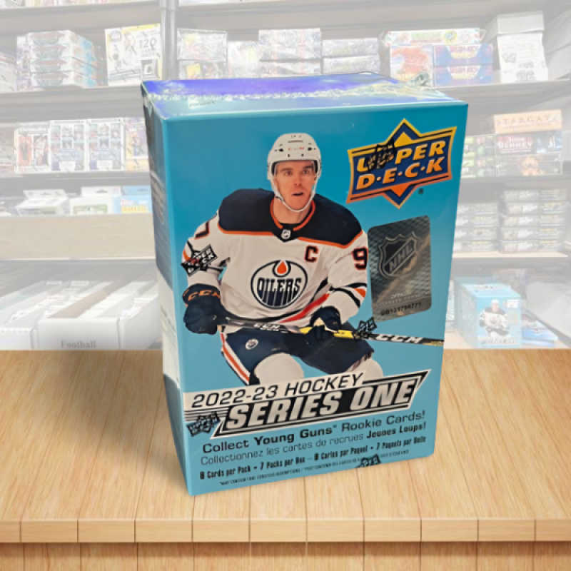 202223 Upper Deck Series 1 Blaster Factory Sealed Hockey Box Hockey