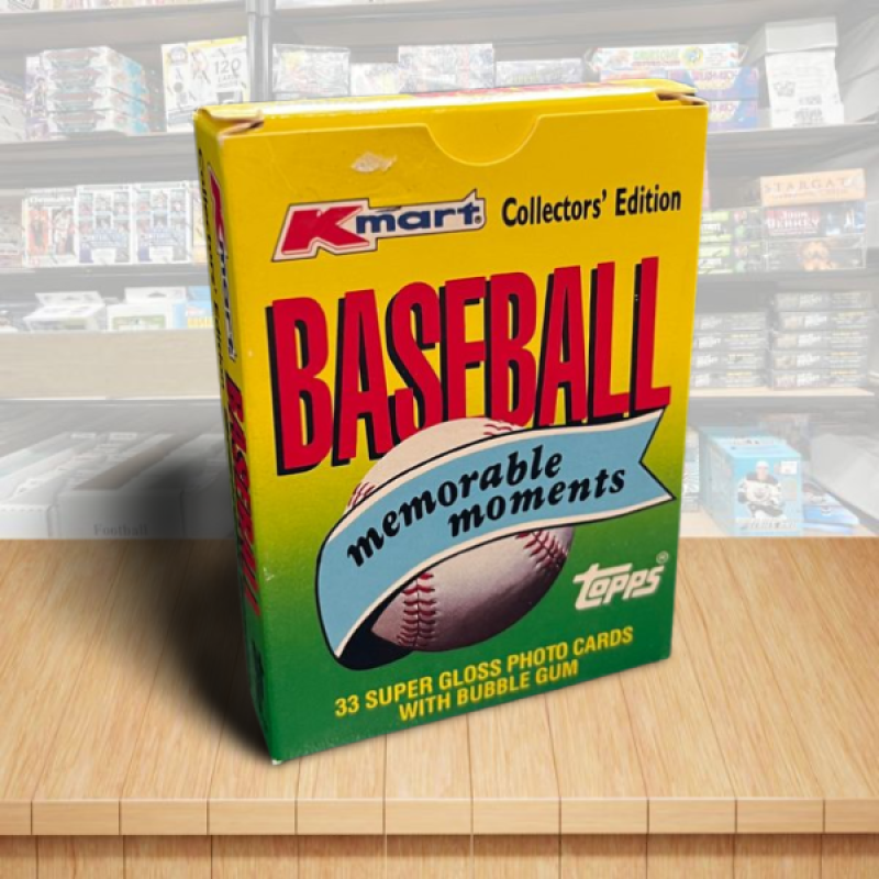 1988 Topps Kmart Baseball Memorable Moments Boxed Card Complete Set Image 1