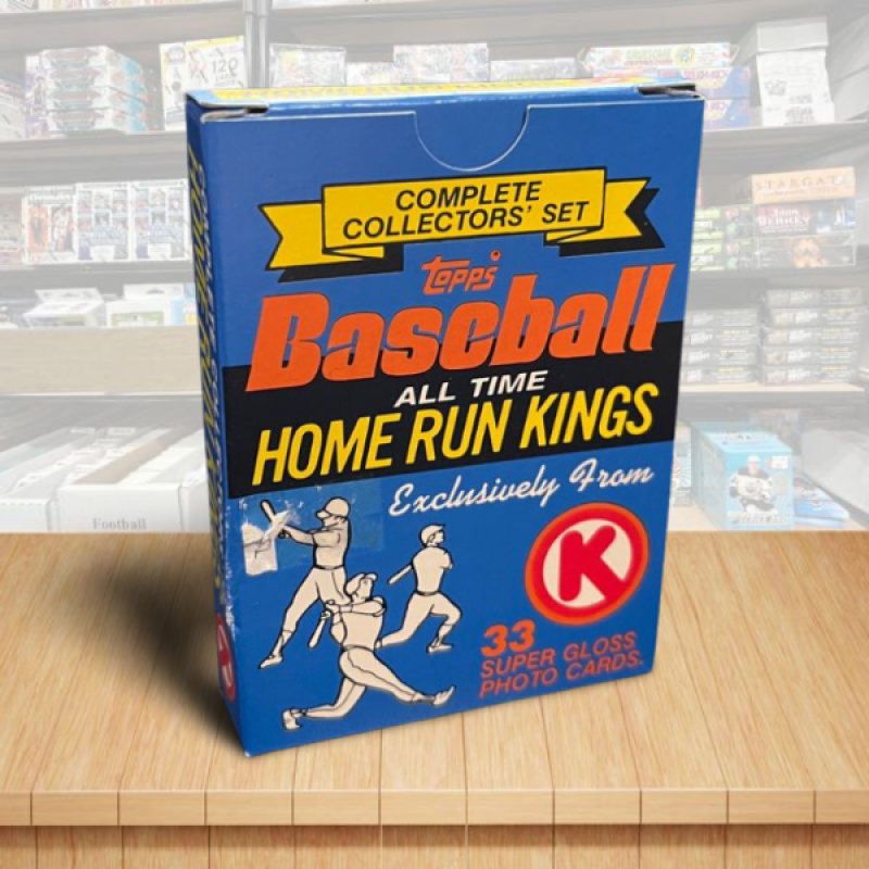 1985 Topps Circle K Home Run Kings Collectors Boxed Card Complete Set Image 1