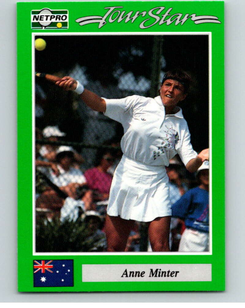 1991 NetPro Tour Stars Tennis #60 Anne Minter V82087 Image 1