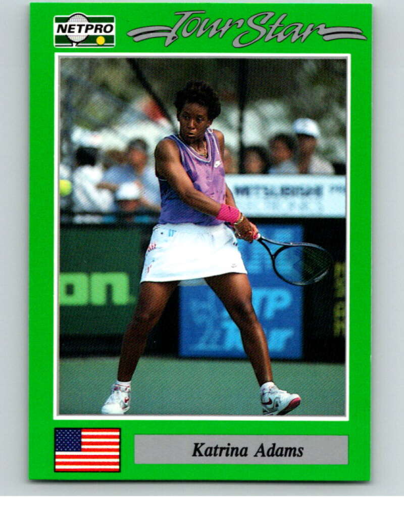 1991 NetPro Tour Stars Tennis #62 Katrina Adams V82091 Image 1