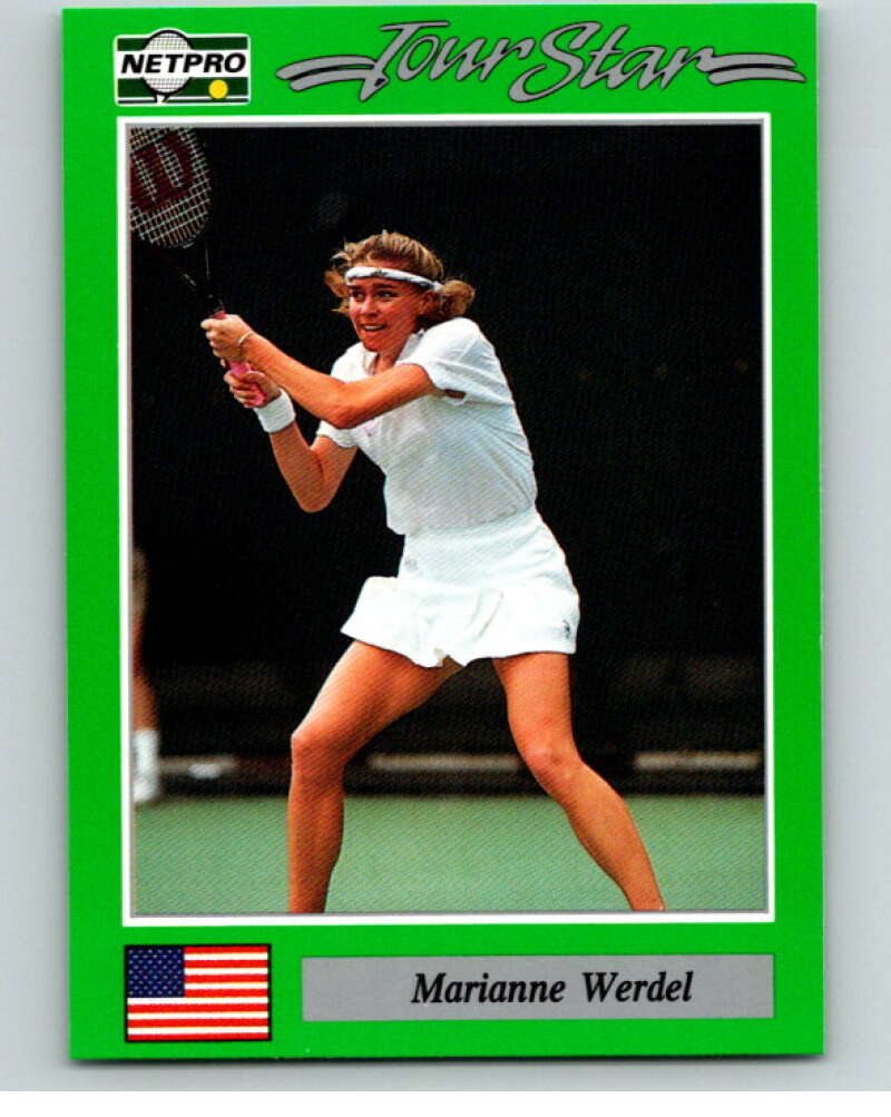 1991 NetPro Tour Stars Tennis #66 Marianne Werdel V82095 Image 1