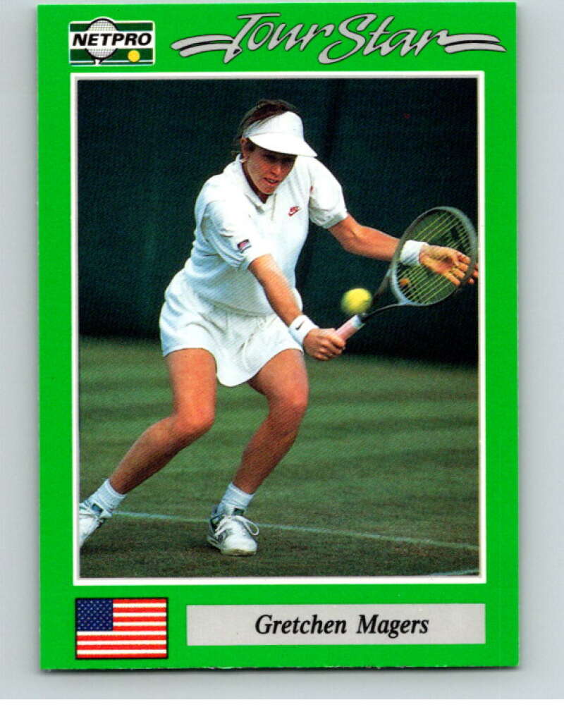 1991 NetPro Tour Stars Tennis #71 Gretchen Magers V82098 Image 1
