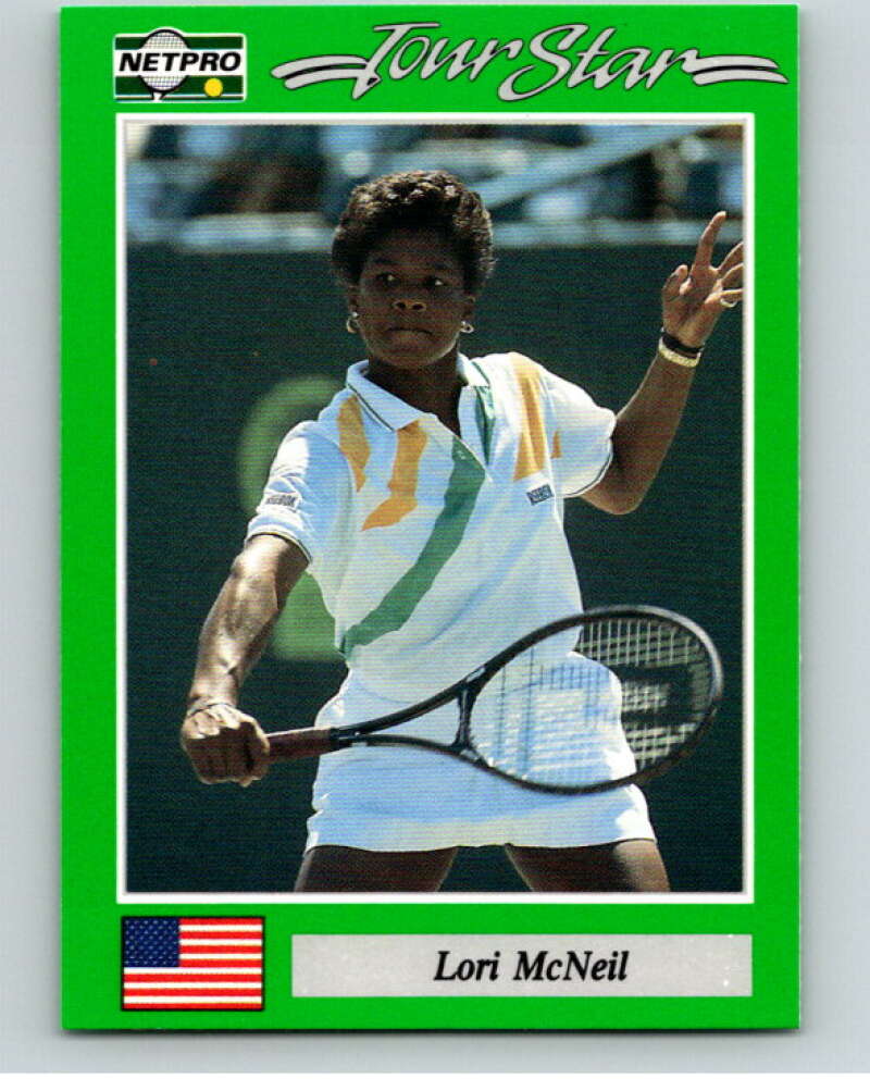 1991 NetPro Tour Stars Tennis #78 Lori McNeil V82102 Image 1