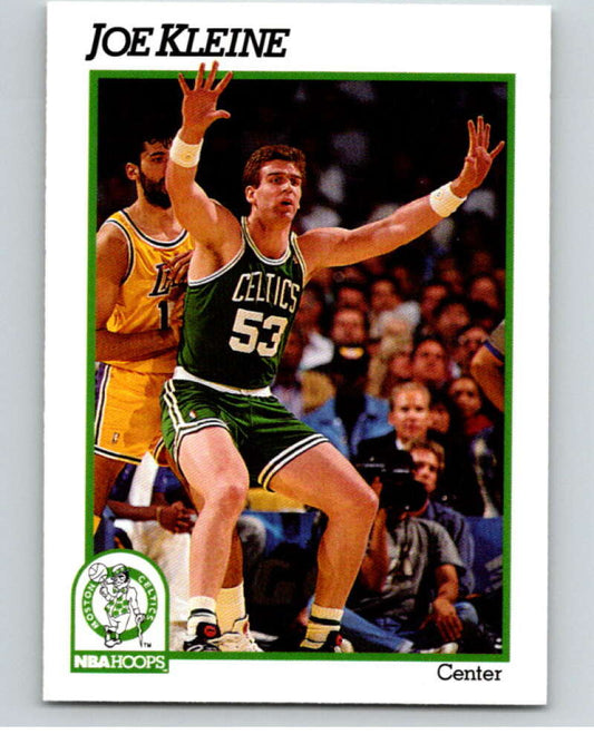 1991-92 Hoops #12 Joe Kleine  Boston Celtics  V82132 Image 1