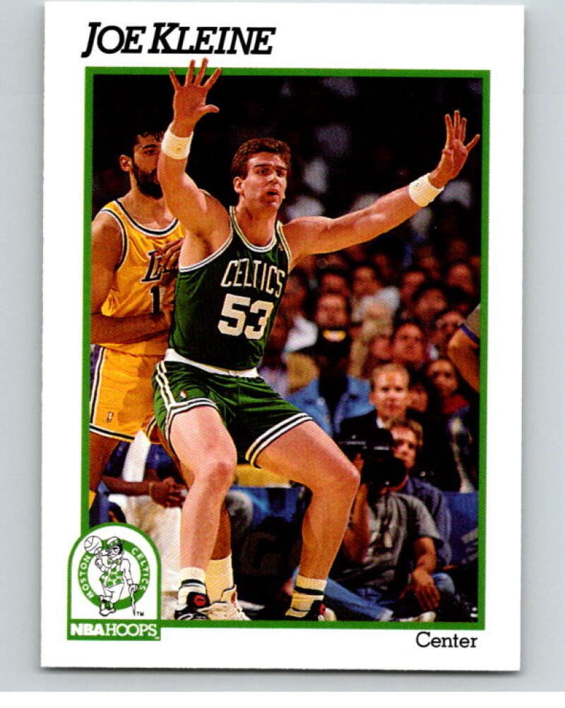 1991-92 Hoops #12 Joe Kleine Boston Celtics V82132 Image 1