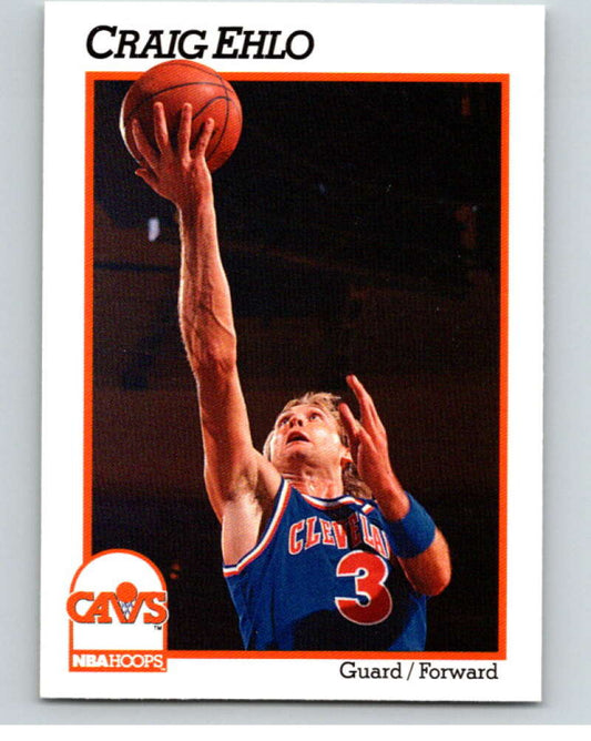 1991-92 Hoops #37 Craig Ehlo  Cleveland Cavaliers  V82155 Image 1
