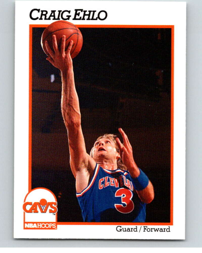 1991-92 Hoops #37 Craig Ehlo Cleveland Cavaliers V82155 Image 1