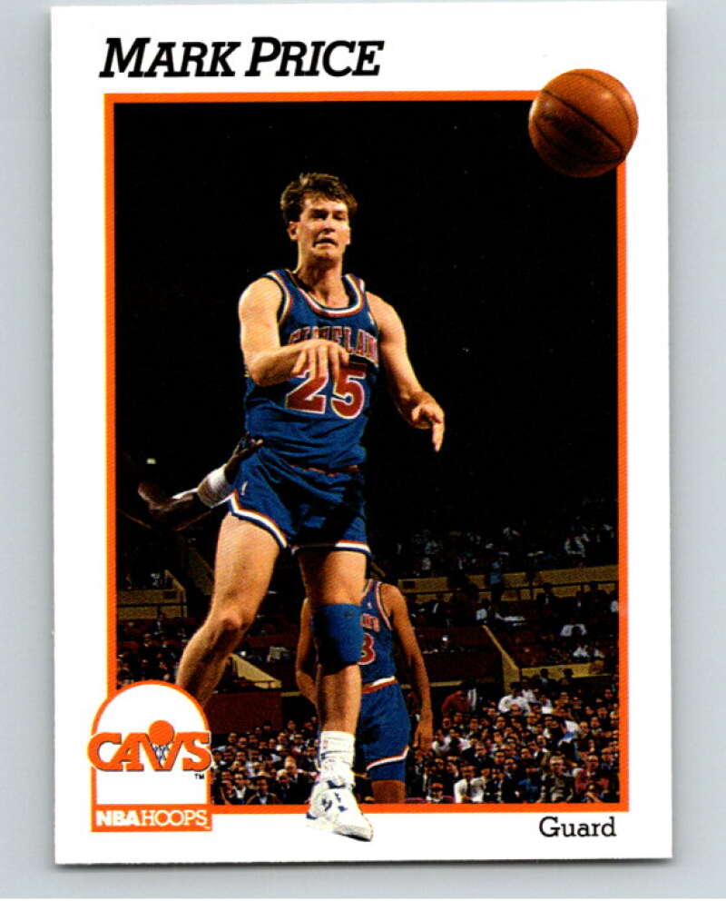 1991-92 Hoops #40 Mark Price Cleveland Cavaliers V82157 Image 1