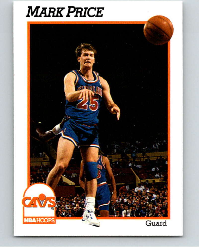 1991-92 Hoops #40 Mark Price Cleveland Cavaliers V82158 Image 1