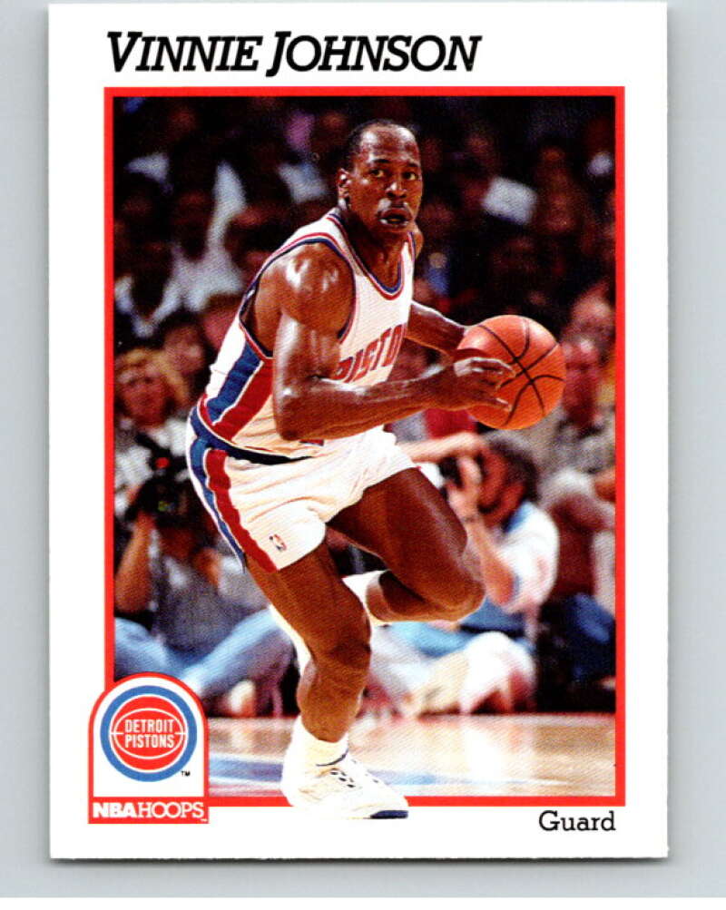 1991-92 Hoops #63 Bill Laimbeer Detroit Pistons V82176 Image 1
